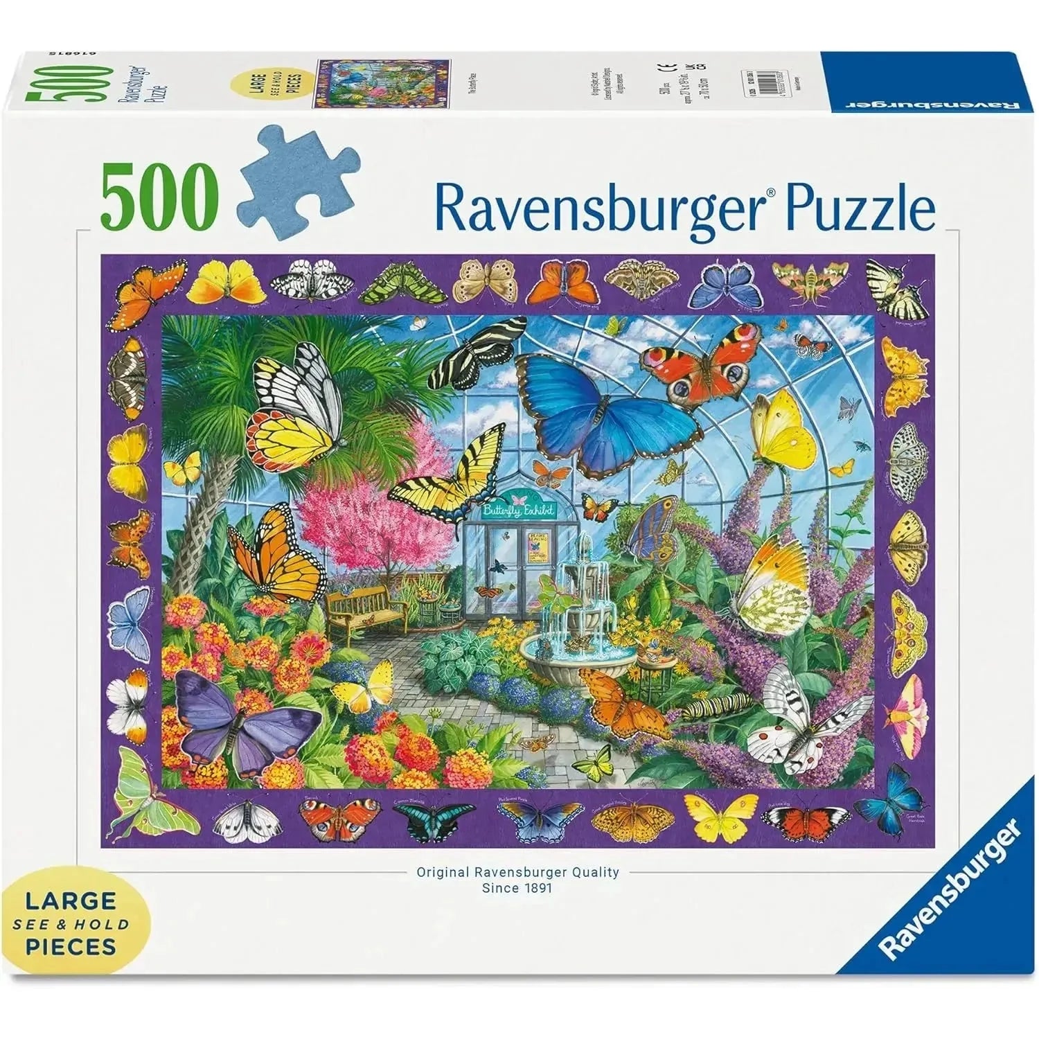 RB01356-3 Ravensburger - Glorious Garden Center 500 pc Puzzle