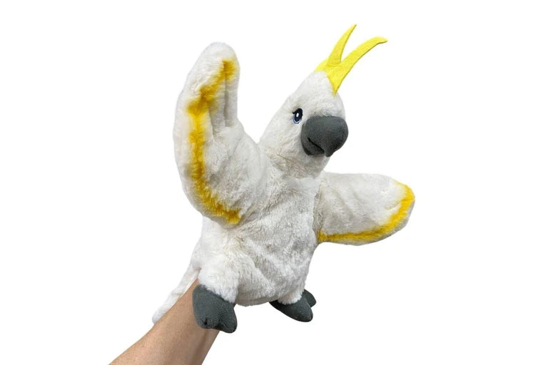 Eco Cockatoo Puppet - 25cm