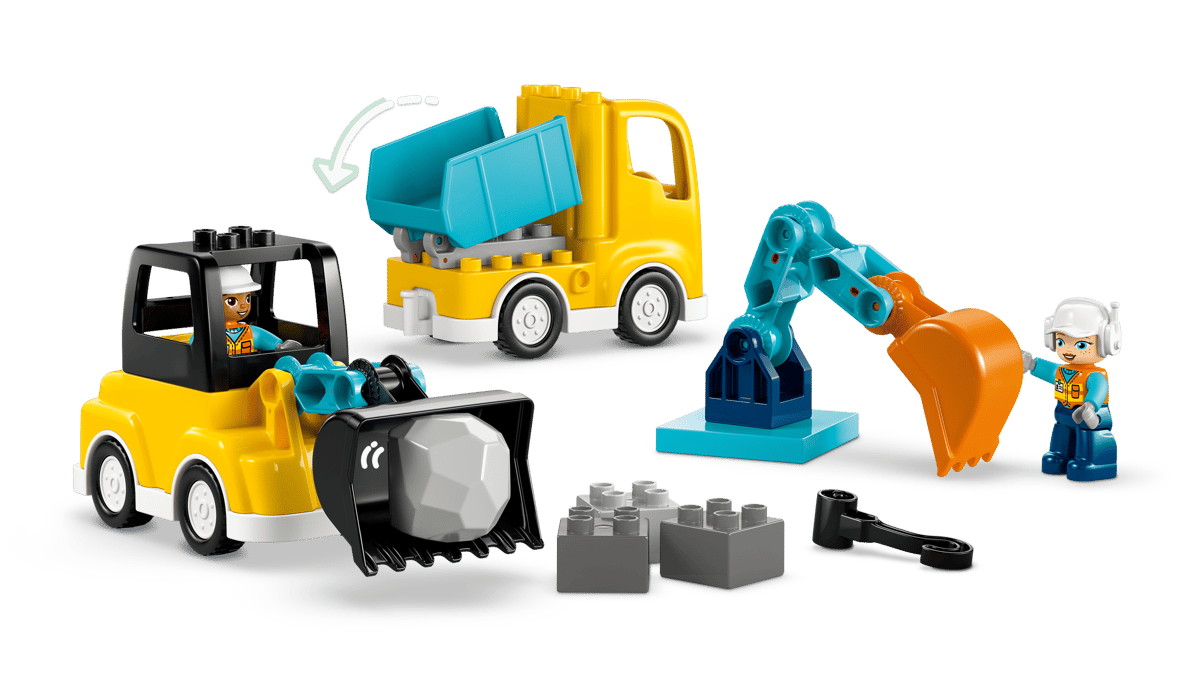 10475 3 in 1 Construction Vehicles