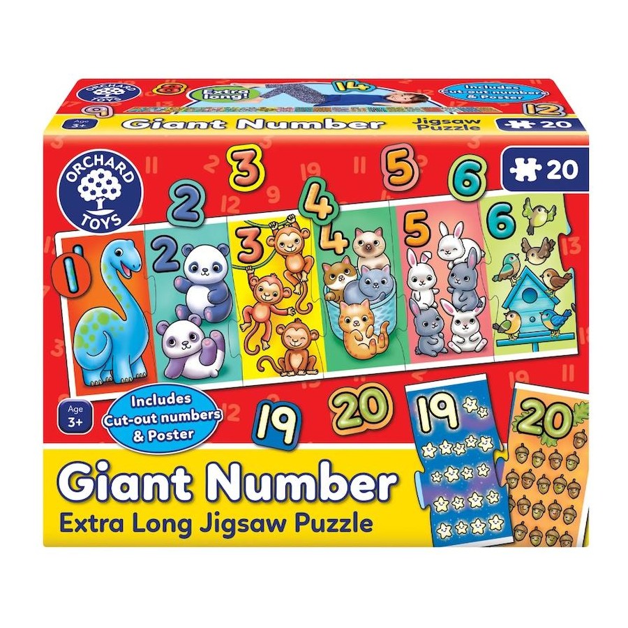 Orchard Jigsaw - Giant Number 20pc