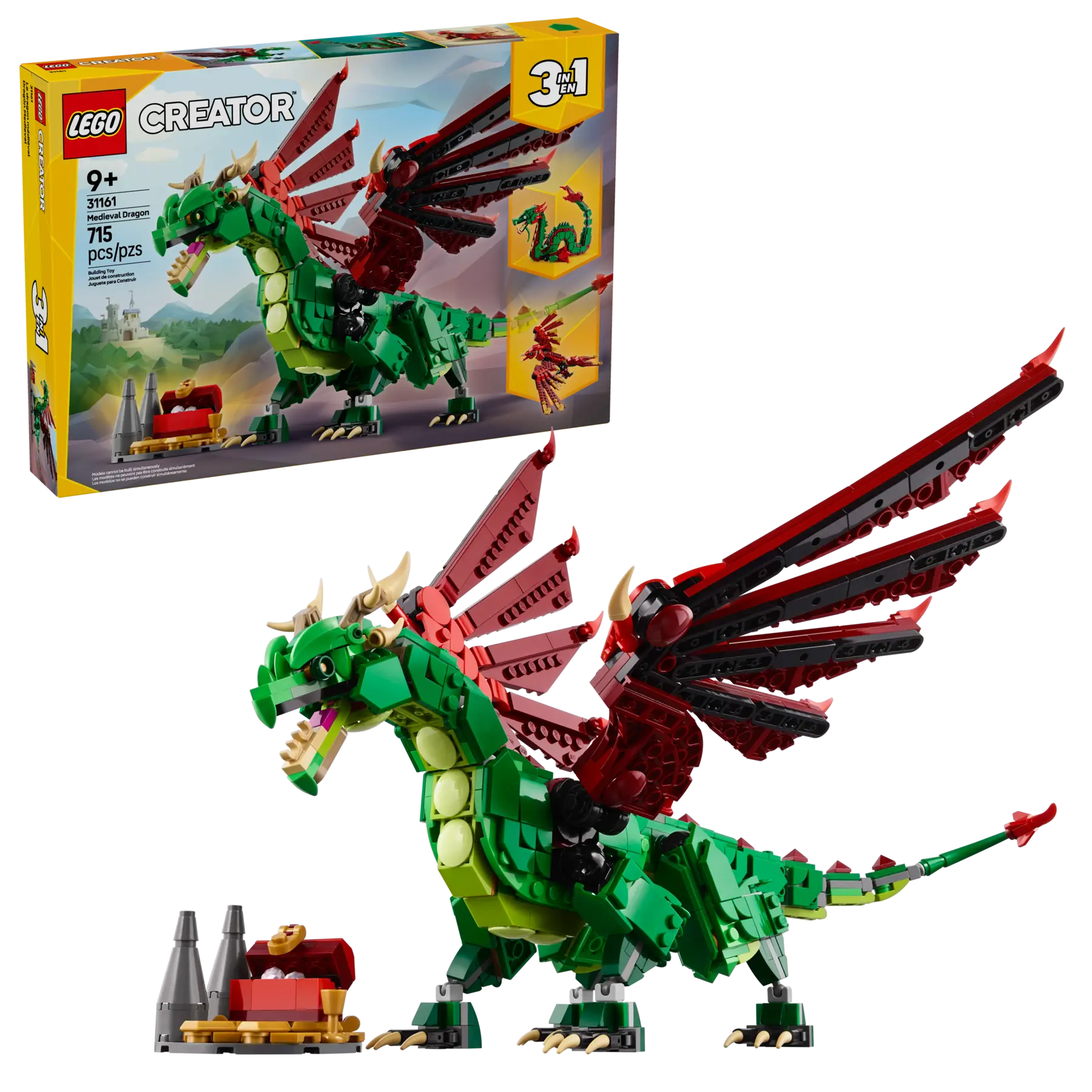 31161 Medieval Dragon