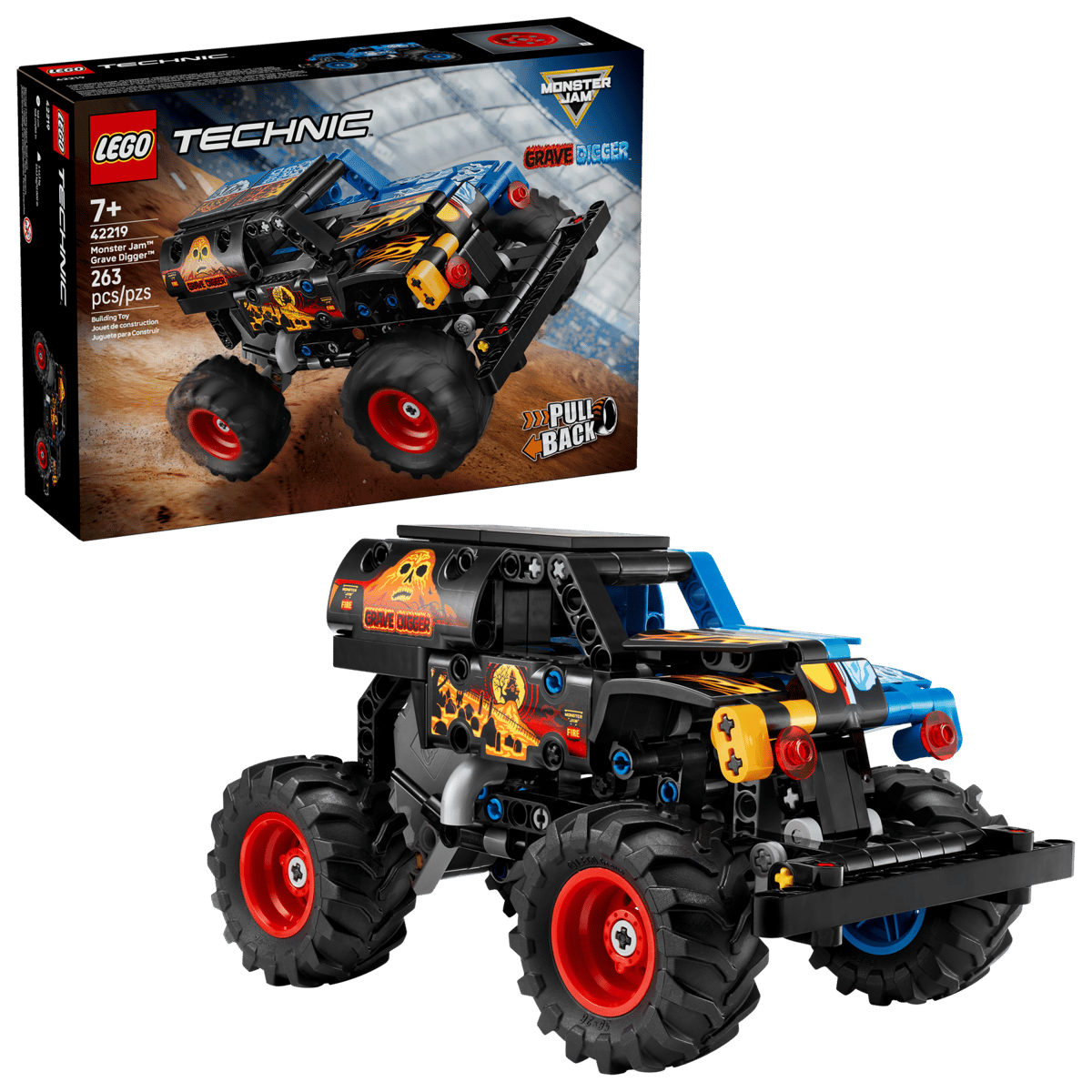 42219 Monster Jam™ Grave Digger™ Fire and Ice