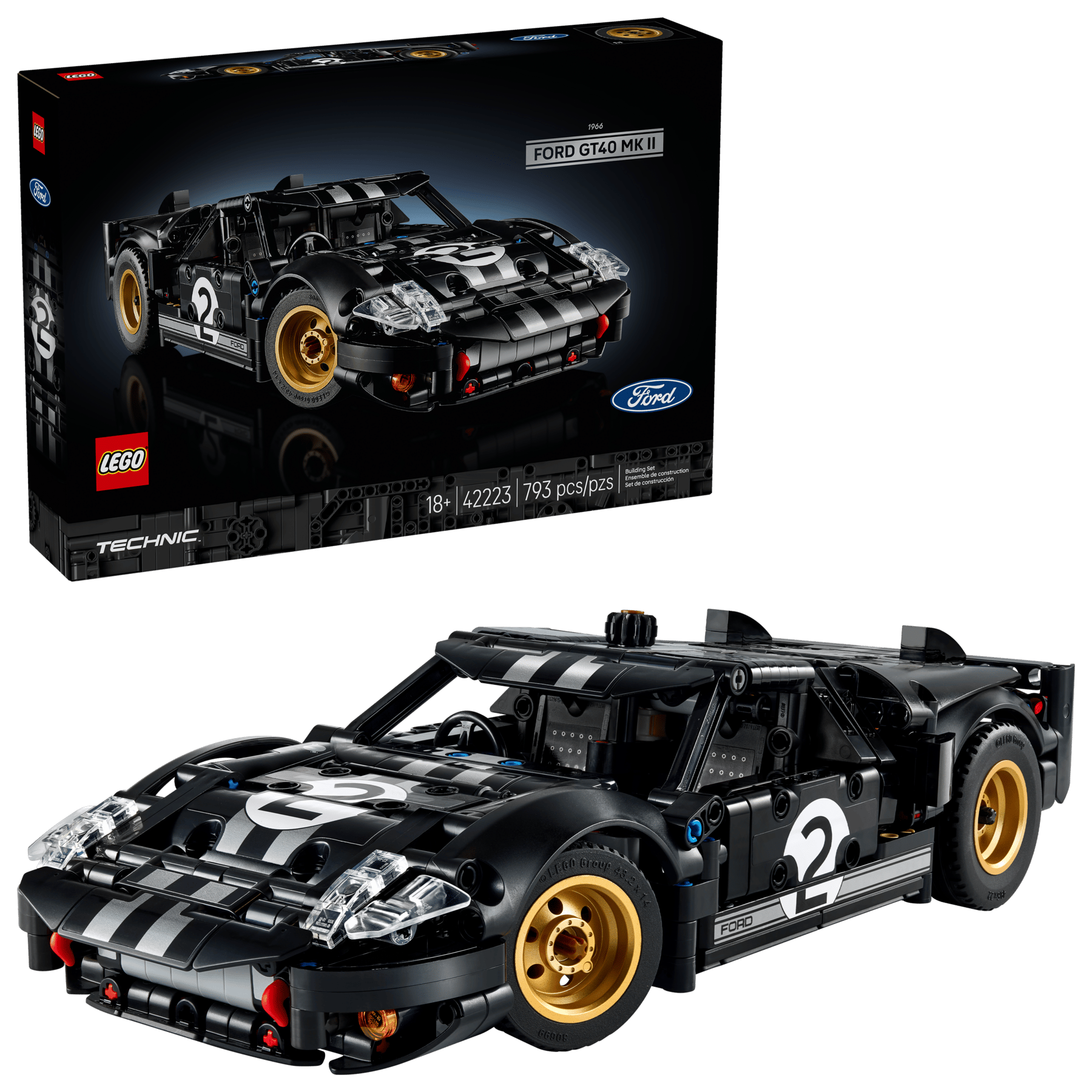 42223 1966 Ford GT40 MKII Race Car