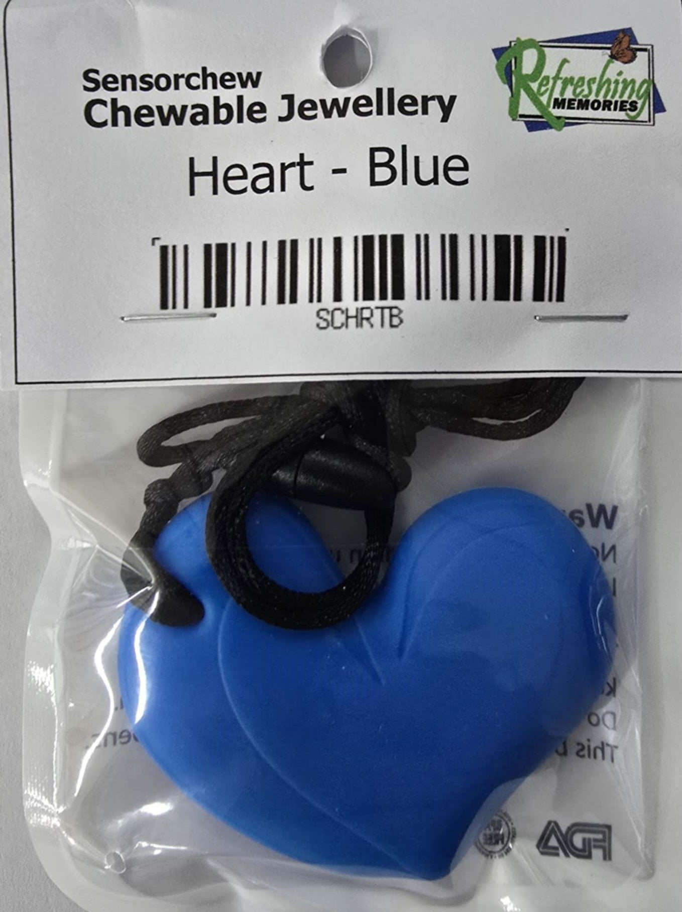 Sensorchew Heart Blue