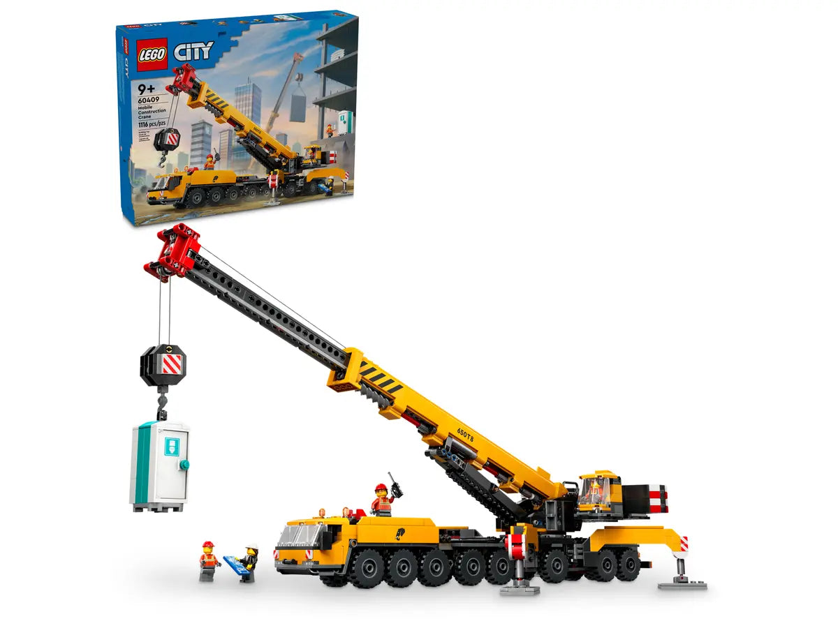 LEGO 60409 Yellow Mobile Construction Crane