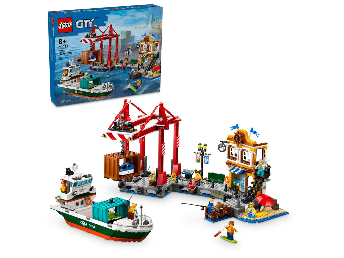 LEGO 60422 Seaside Harbor with Cargo Ship