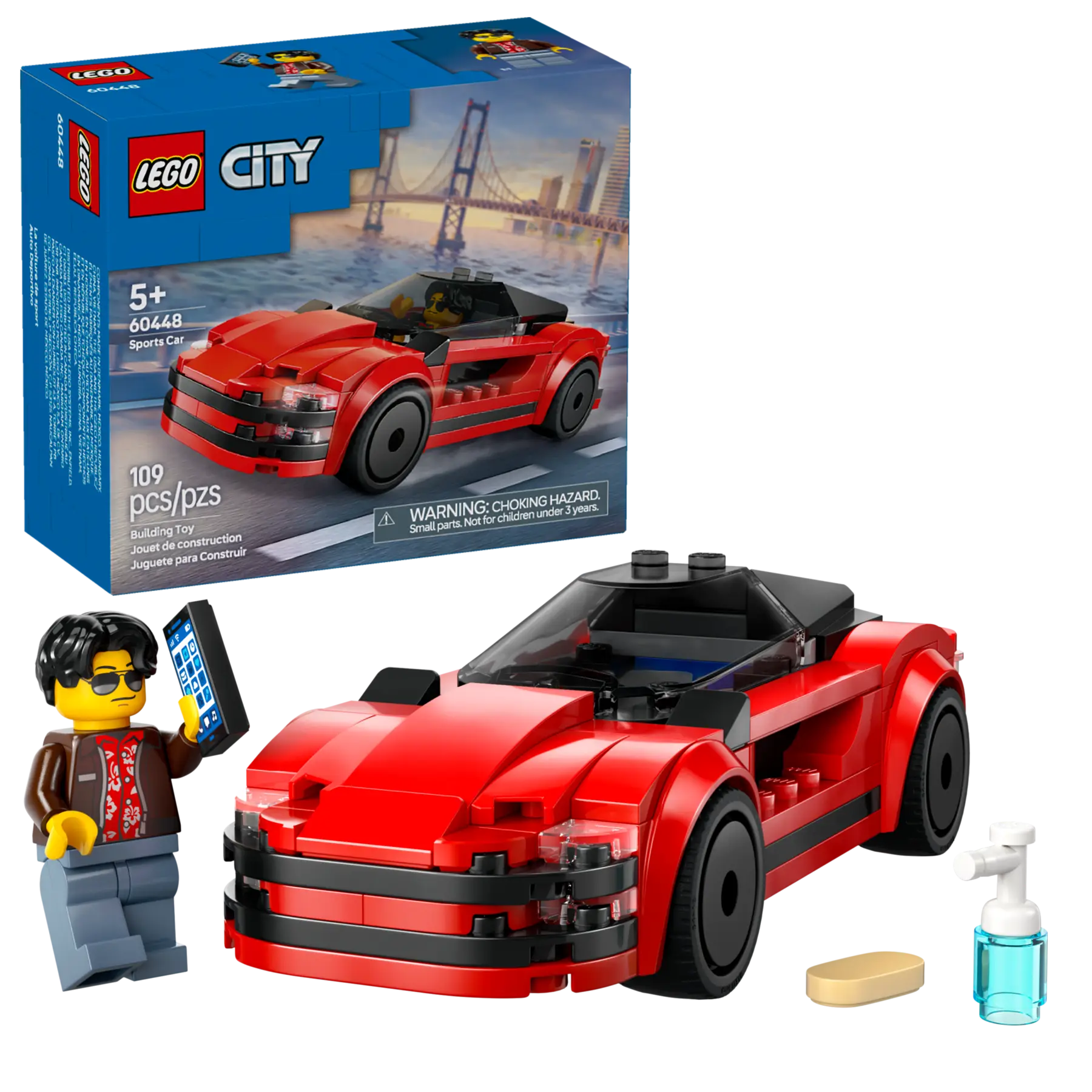 60448 Red Sports Car