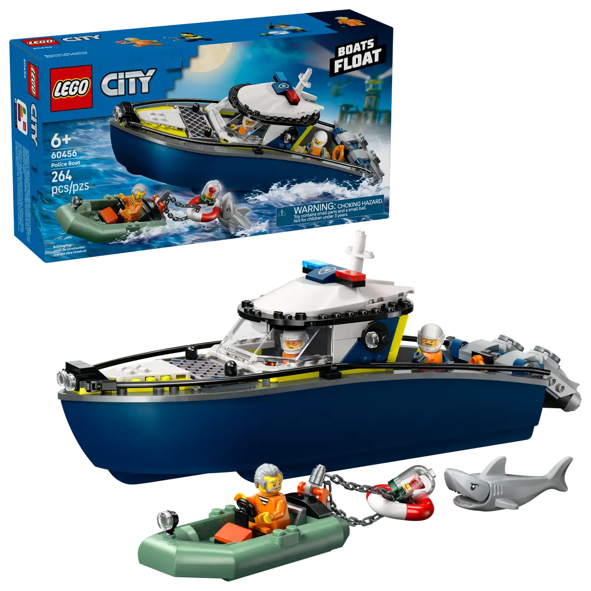 60456 Police Boat Chase