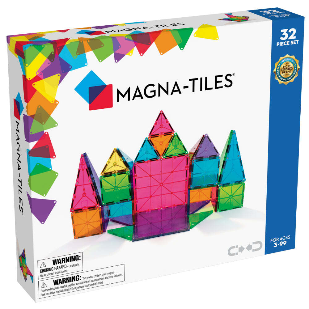 MAGNA-TILES - Classic - 32 Piece Set