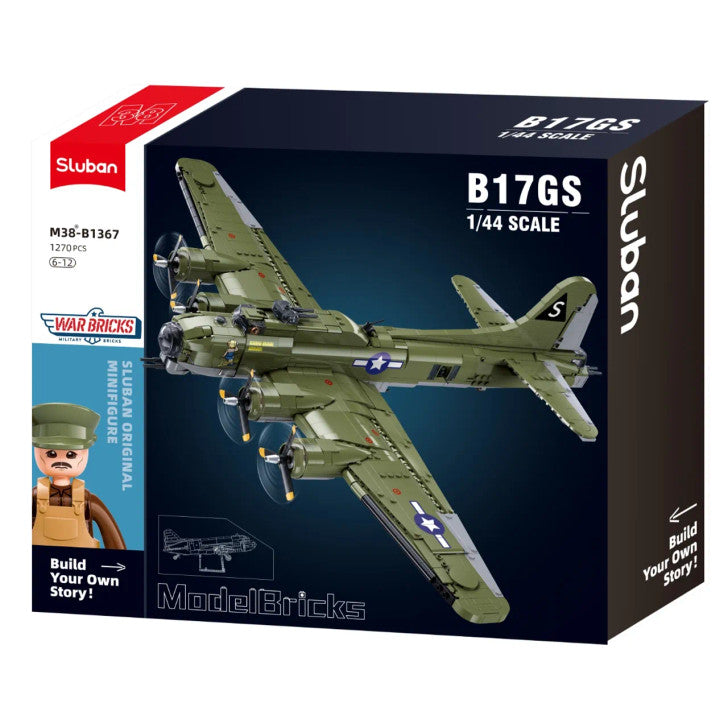 B1367 - B17-GS BOMBER FLYING FORTRES SCALE 1:44 1270 PC