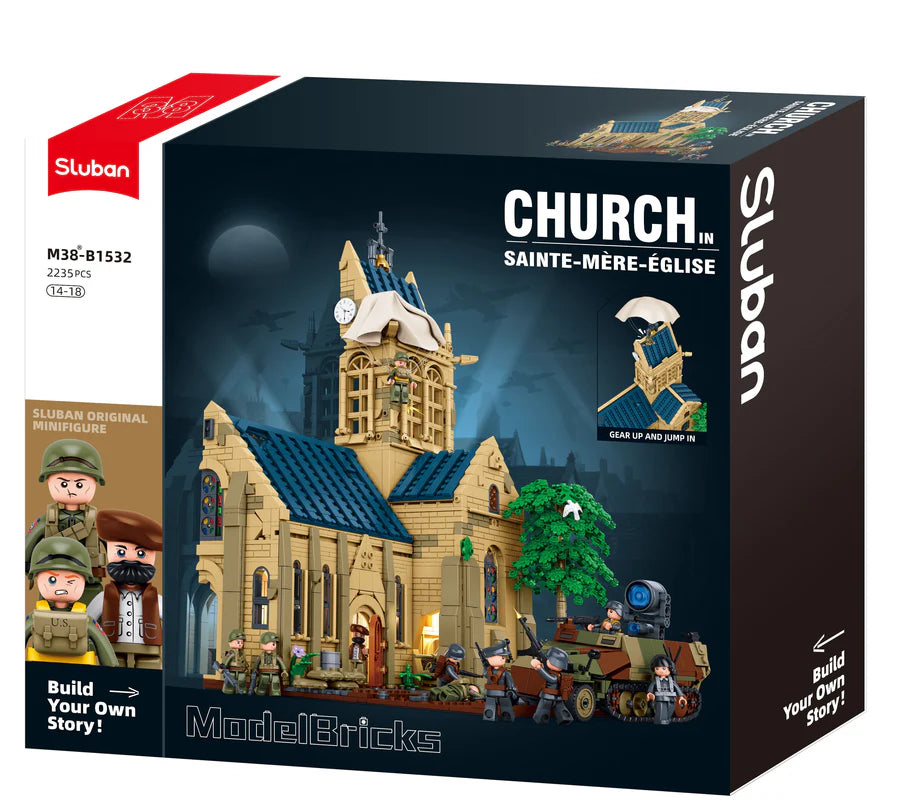 B1532 - BATTLE OF SAINTE MERE EGLISE 2287PCS