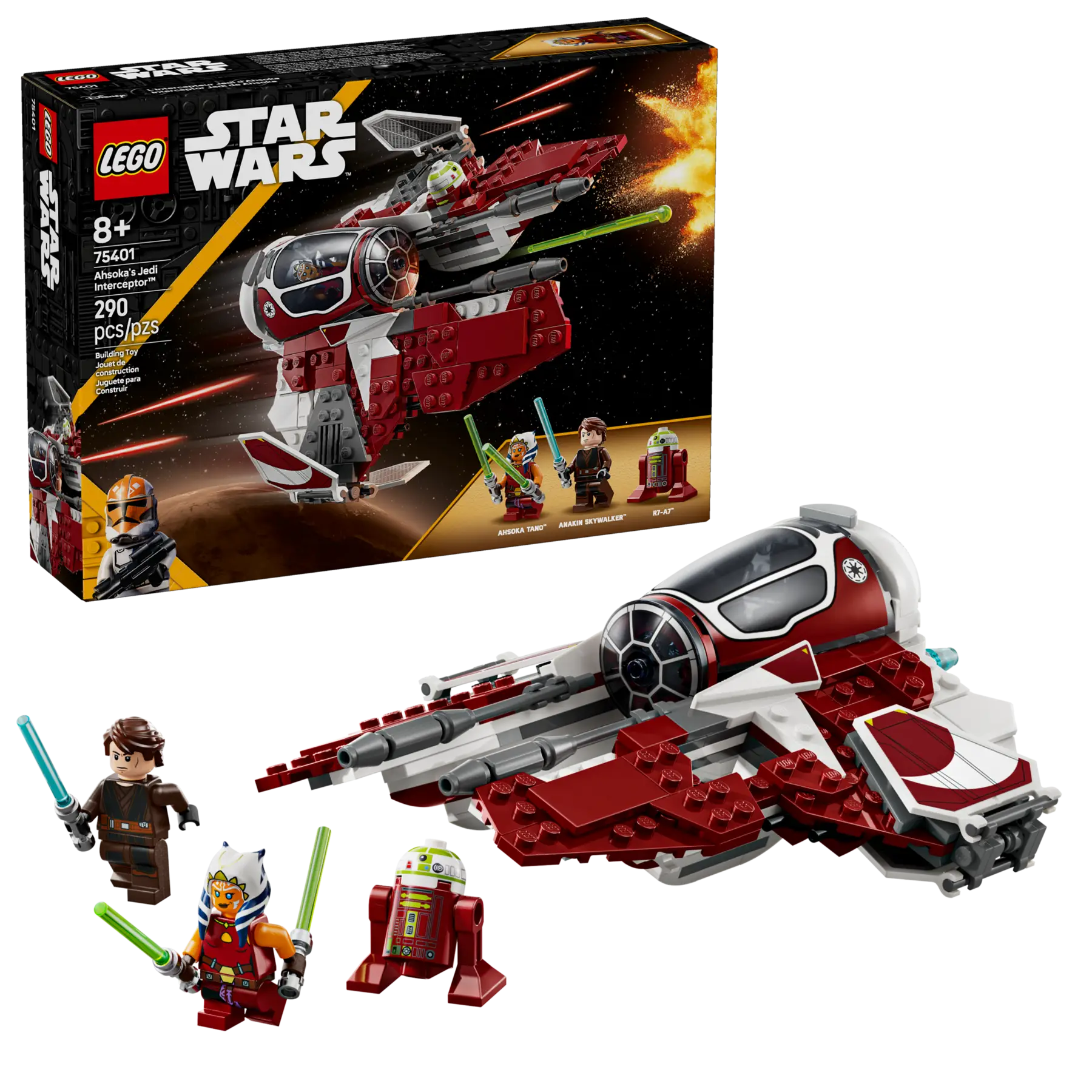 75401 Ahsoka's Jedi Interceptor