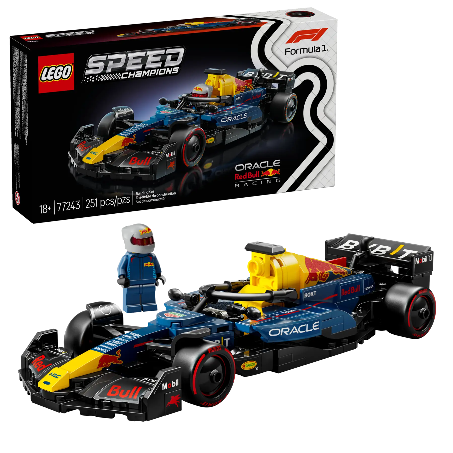 77243 Oracle Red Bull Racing RB20 F1® Race Car