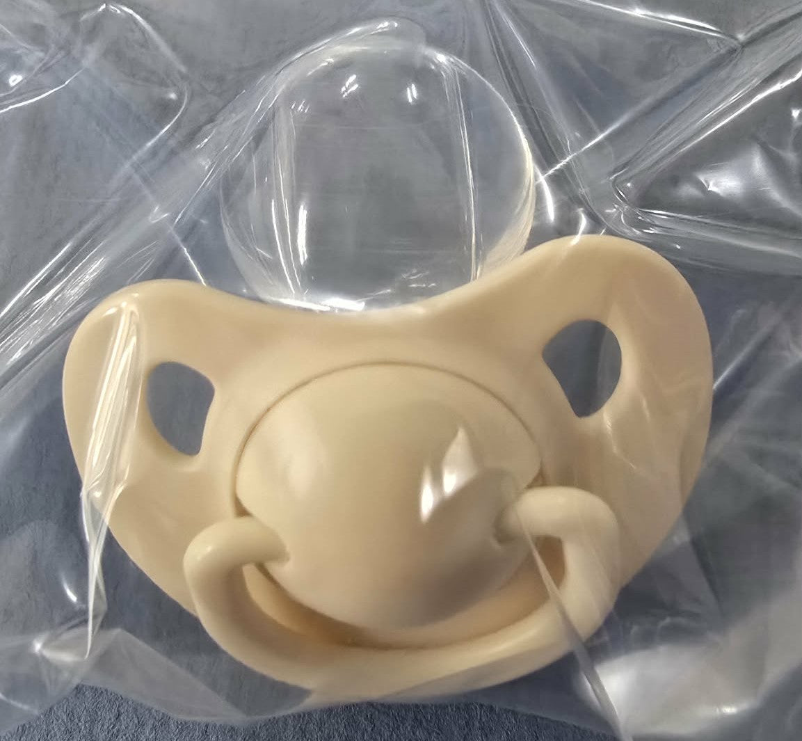 Sensorchew - Adult size SIlicone Pacifier - Beige