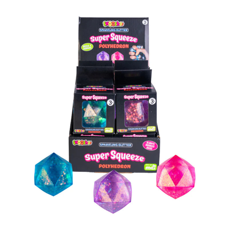 Super Squeeze Polyhedron - Glitter