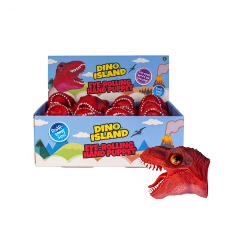 Eye Rolling Dinosaur Hand Puppet