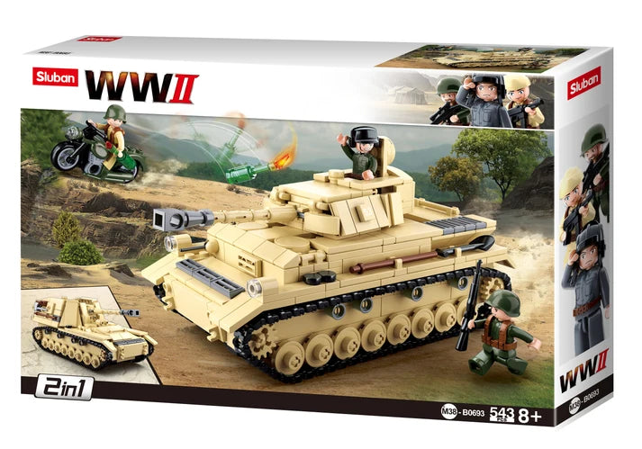 B0693 WW2 TANK PANZER IV C6