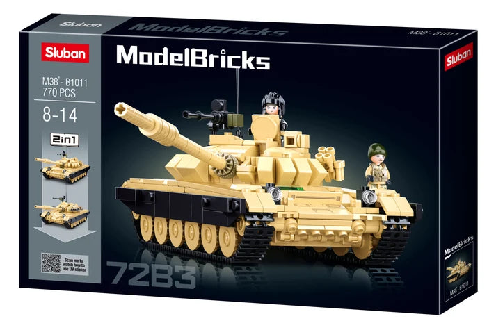 B1011 MB TANK T-7283 (2 IN 1) 770 PCS C12