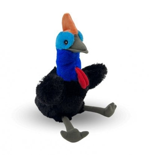 Eco Cassowary Puppet - 25cm