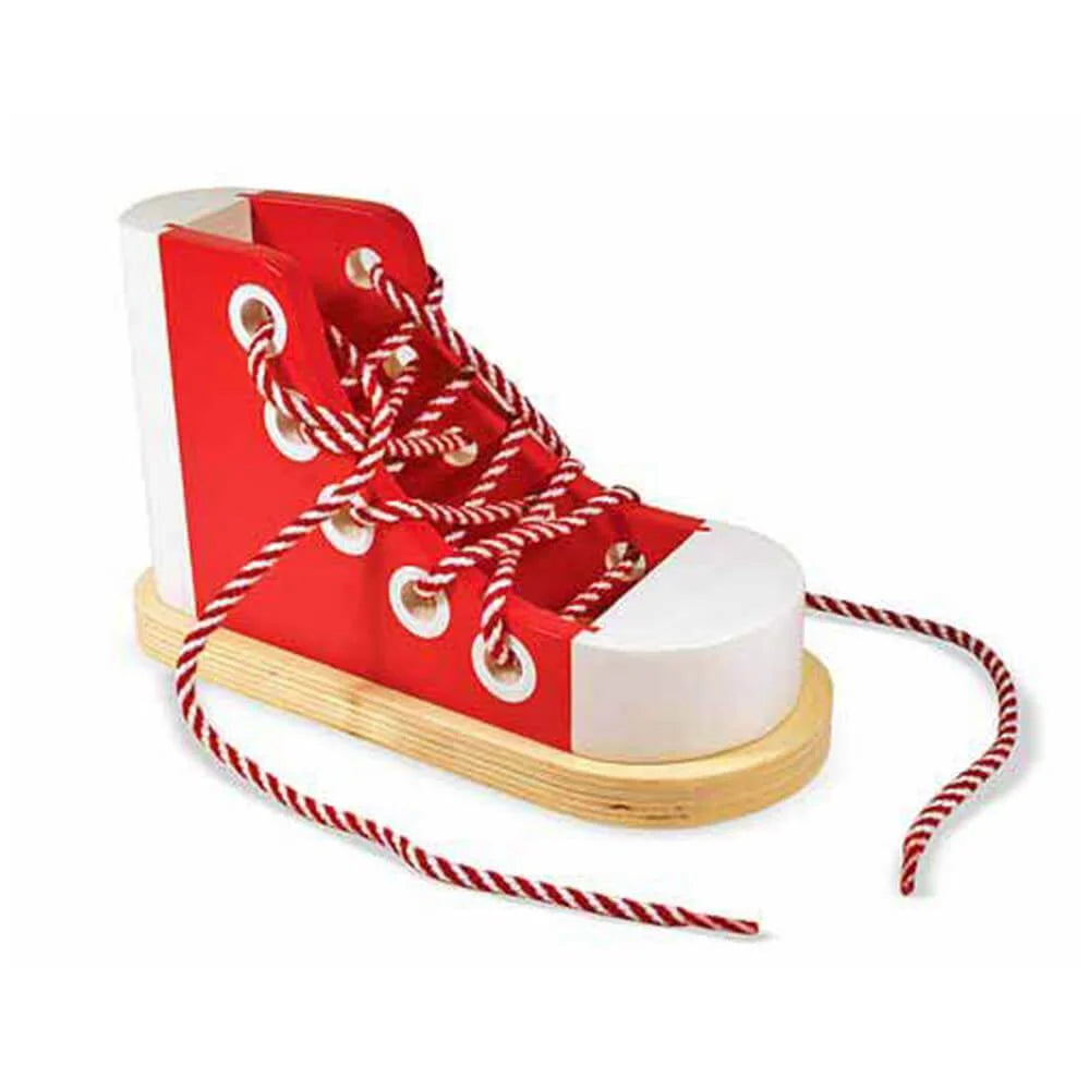 M and D Wooden Lacing Sneaker