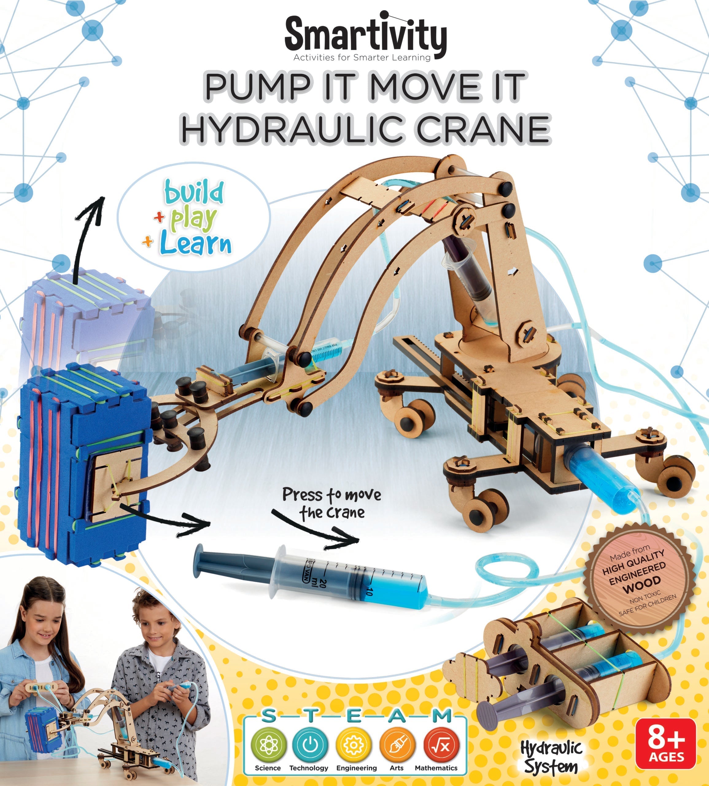 Smartivity Hydraulic Crane