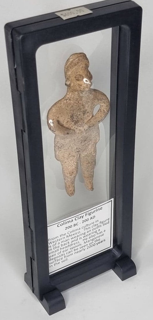 Colima Clay Figurine C. 200 BCE To 200 Ad