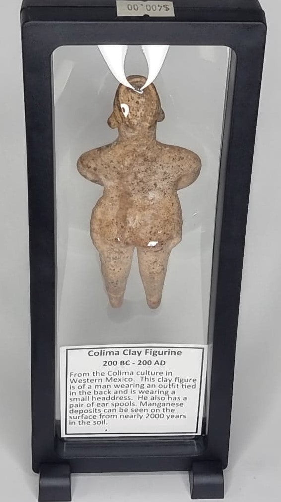 Colima Clay Figurine C. 200 BCE To 200 Ad