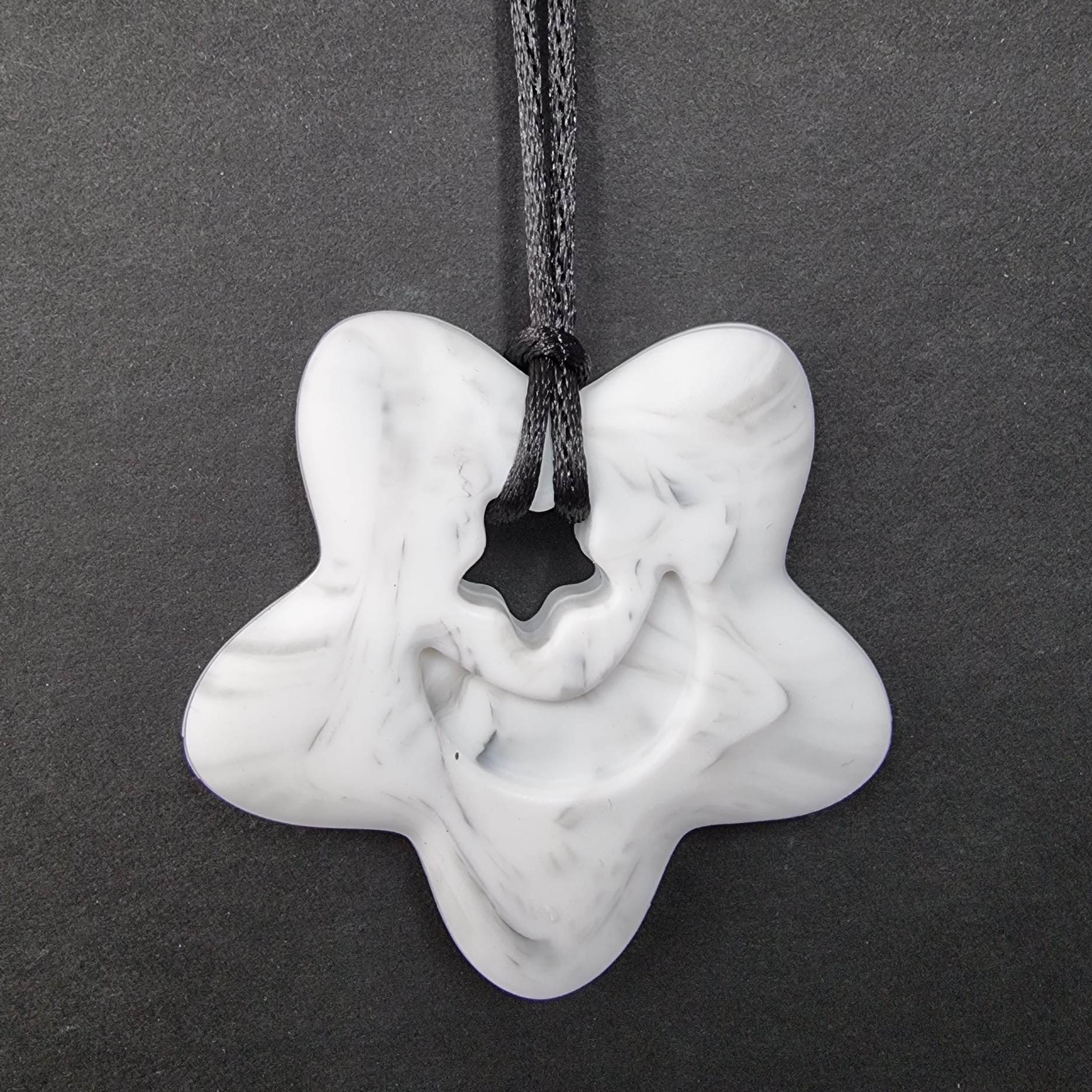 Sensorchew Moon and Star - White