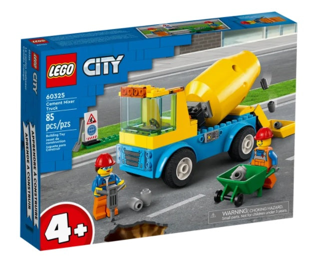 Lego 60325 Cement Mixer Truck