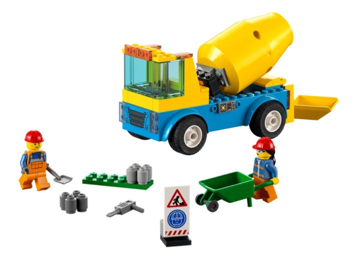 Lego 60325 Cement Mixer Truck
