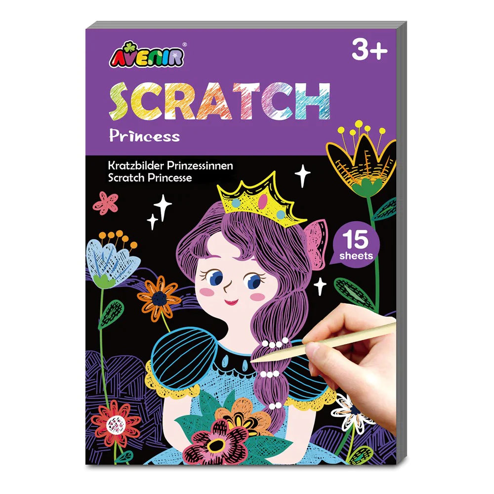 Princess Scratch Art Pad