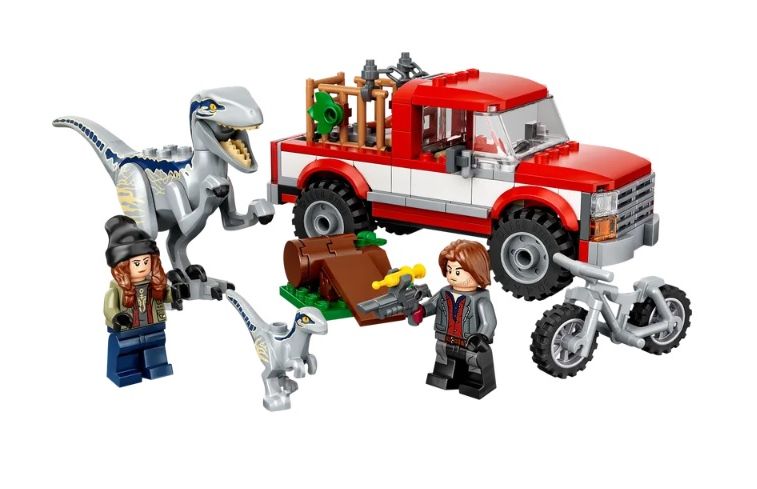 Lego 76946 Blue and Beta Velociraptor Capture