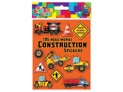 Reward Sticker Book - Construction
