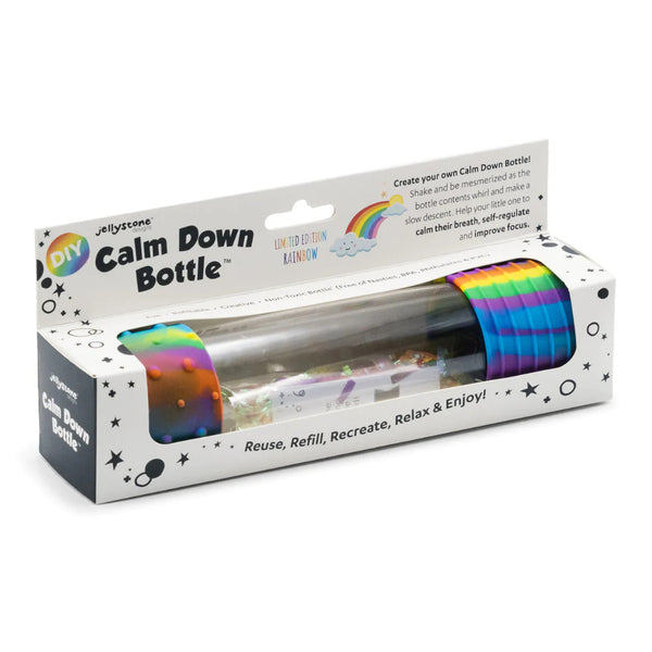 Visual Sensory Calm Down Bottle - Rainbow