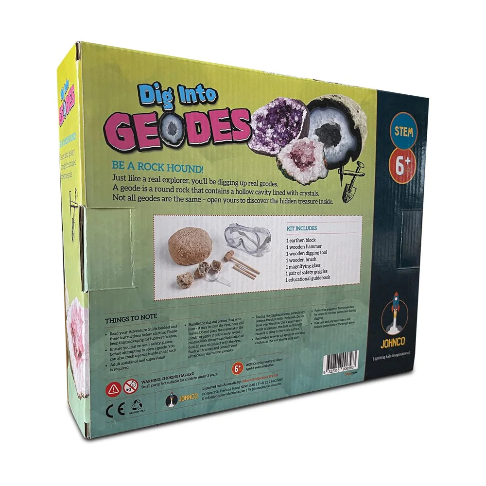 Dig Into Geodes