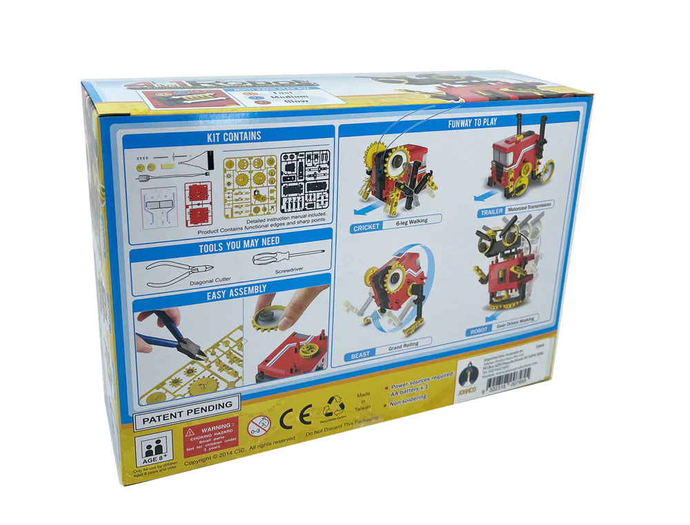 4 IN 1 Educational Motorized Robot Kit