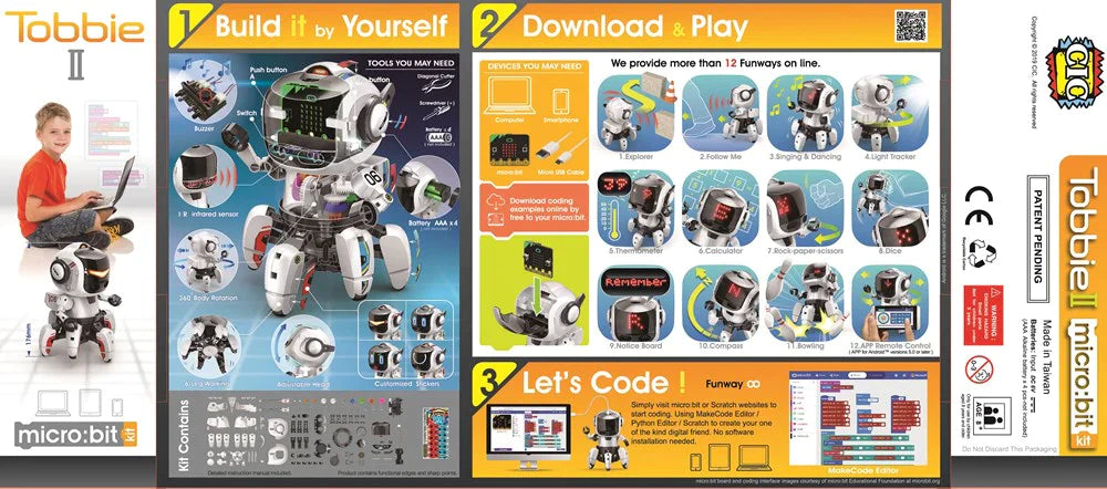 Tobie 2 Microbit Kit