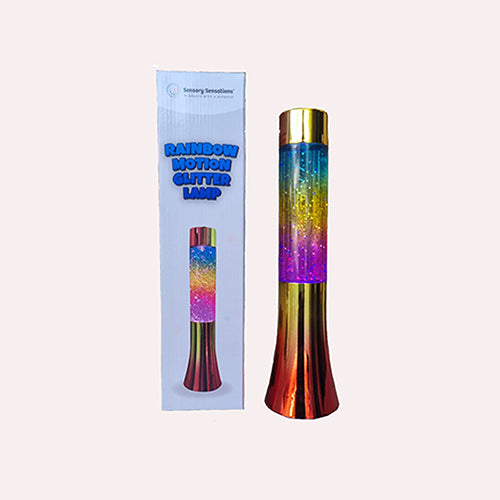 Sensory Rainbow Motion Glitter Lamp