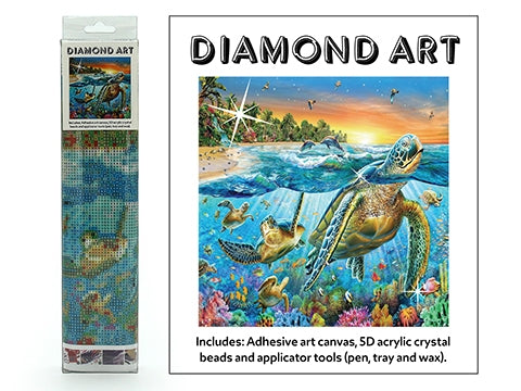 Diamond Art - Marine Life Beach