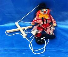 Hobo Clown Marionette 24cm