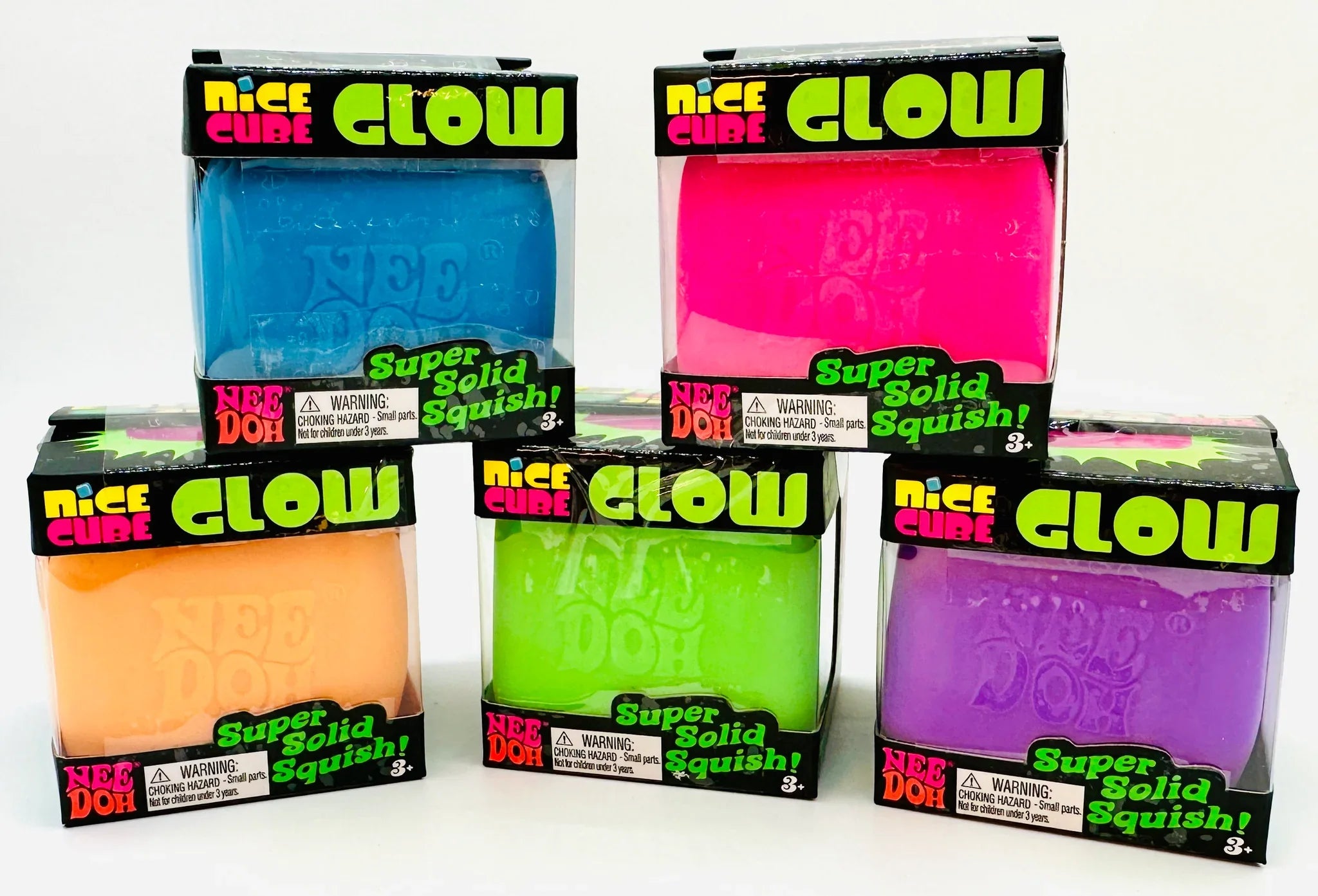 Nee Doh Nice Cube Glow