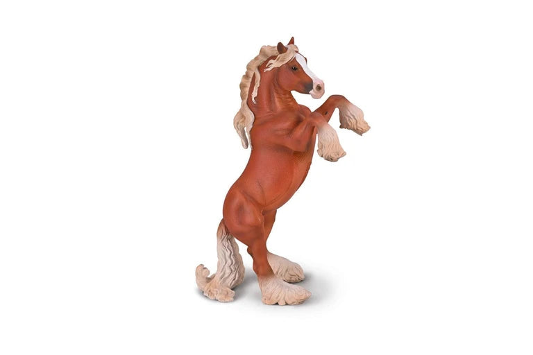 1:12 Gypsy Vanner Mare - Rearing Chestnut
