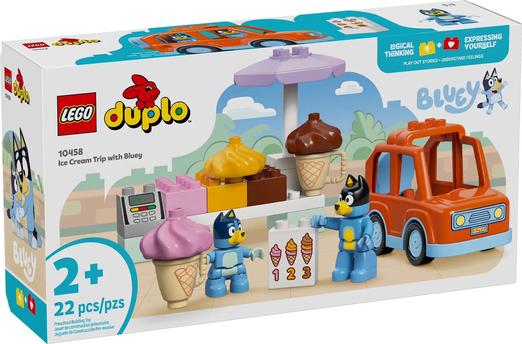 10458 Ice Cream Trip with Bluey