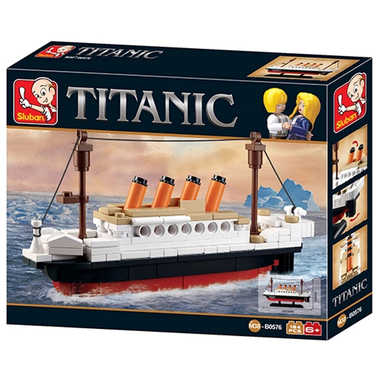 Titanic Construction Set - B0576 - 194 Pieces