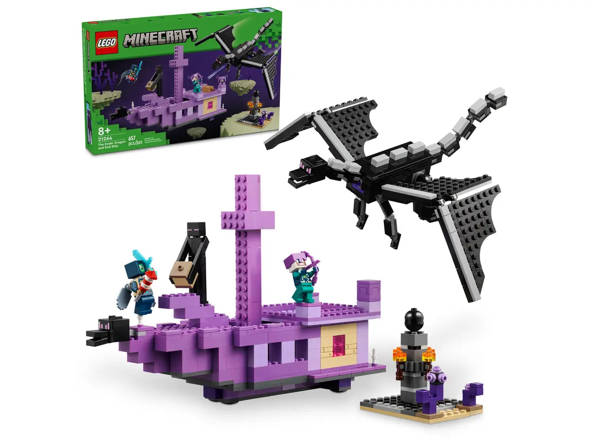 LEGO 21264 The Ender Dragon and End Ship