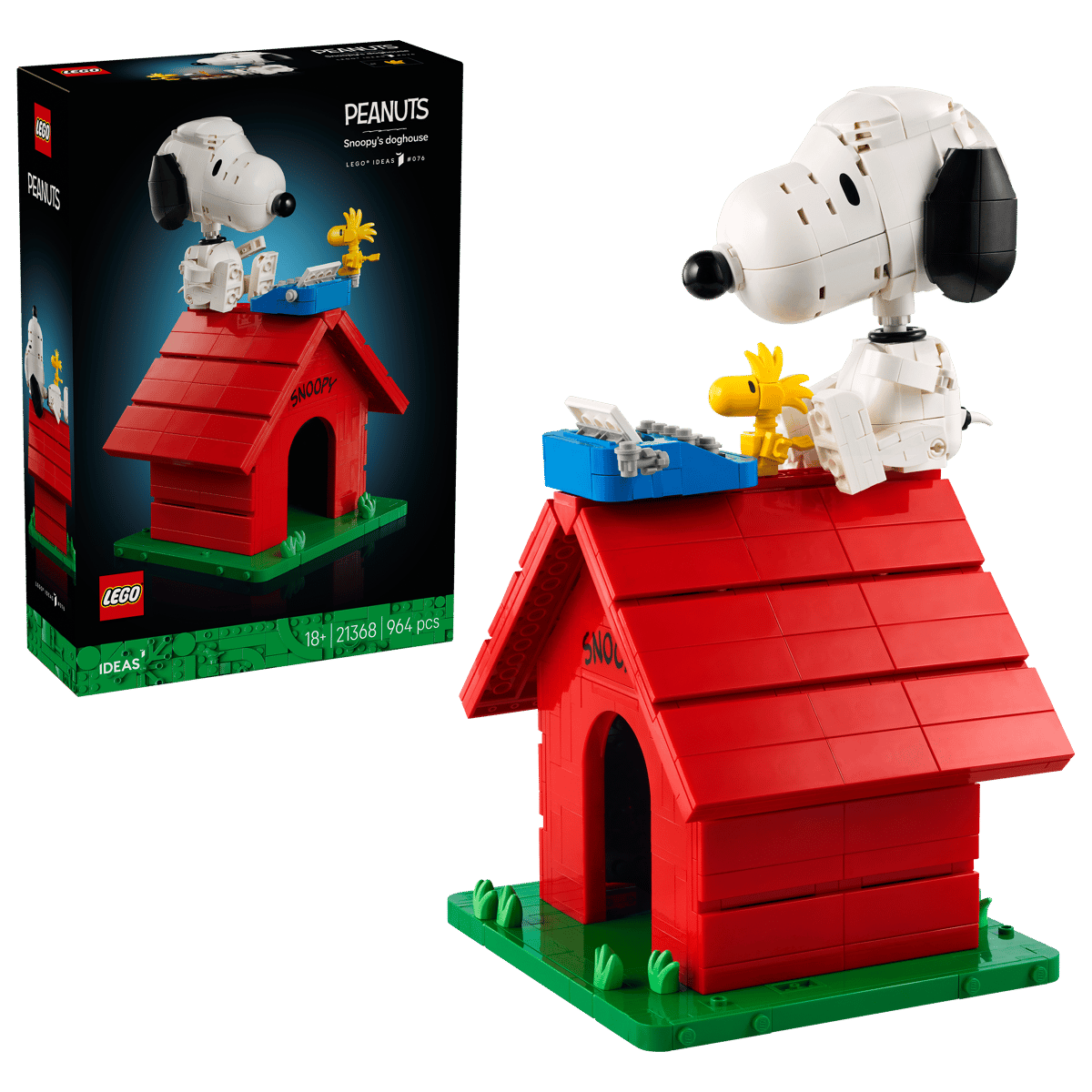 21368 Peanuts: Snoopys Doghouse