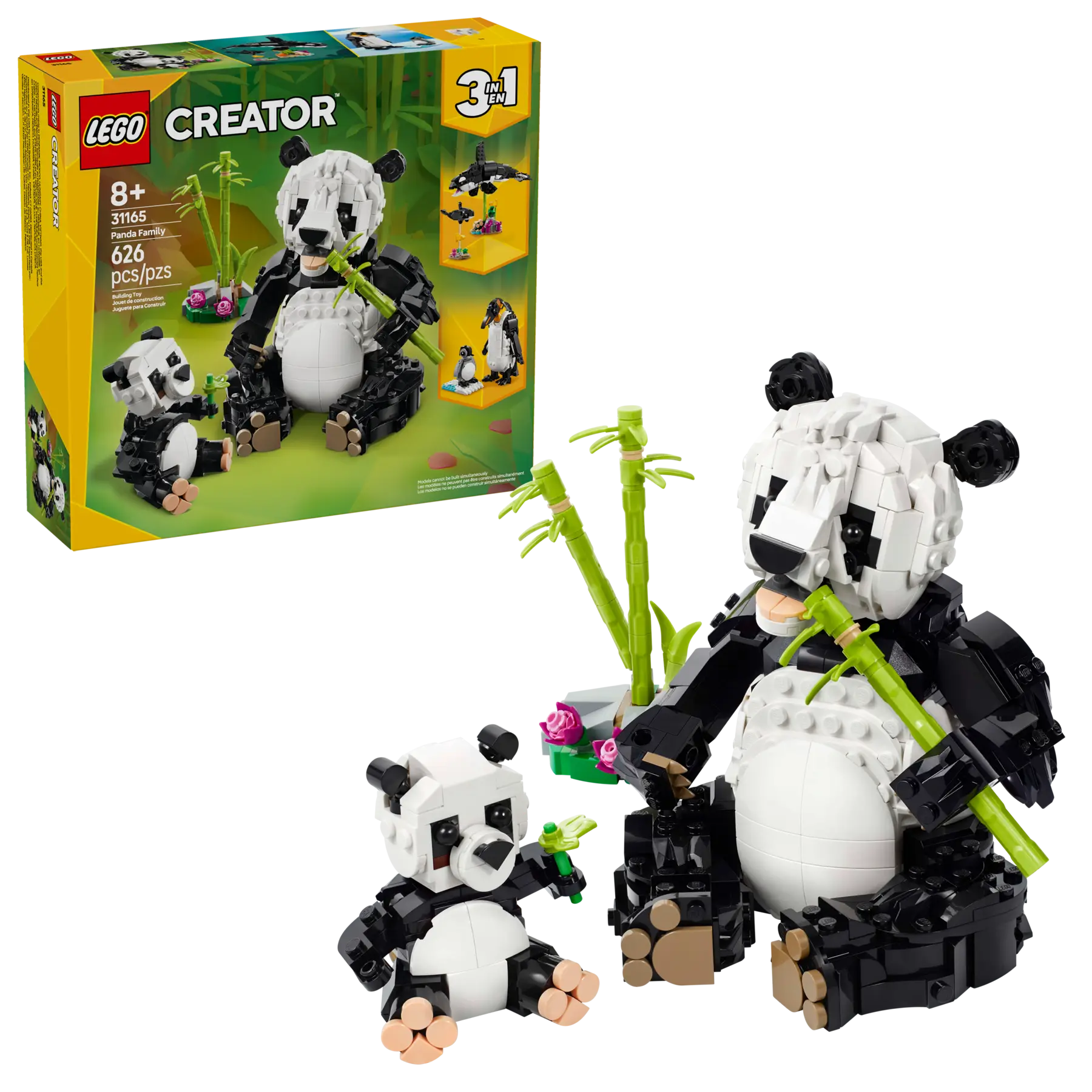 31165 Wild Animals: Panda Family