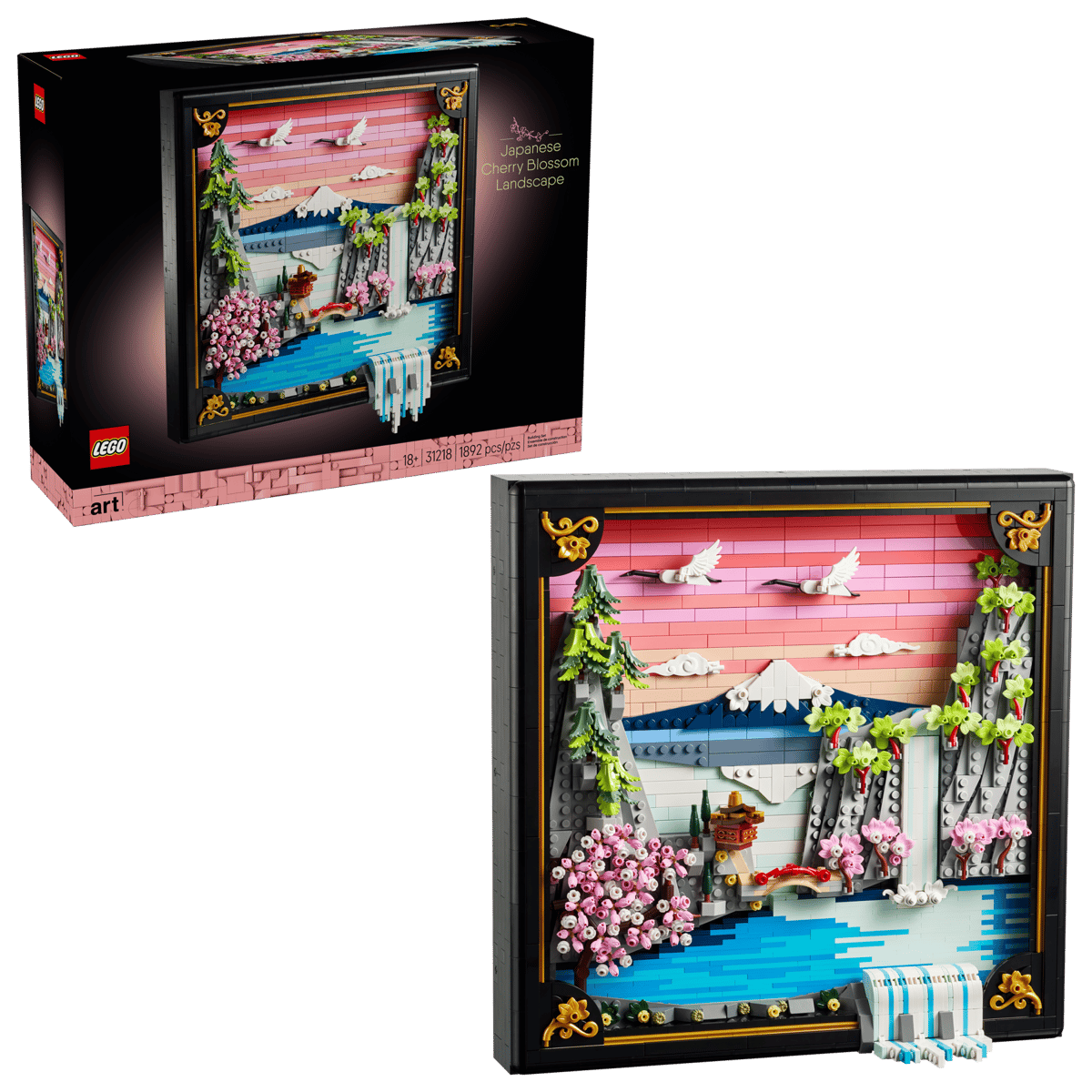 31218 Japanese Cherry Blossom Landscape