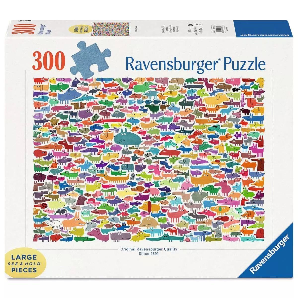 Ravensburger 387 Dogs & One Cat