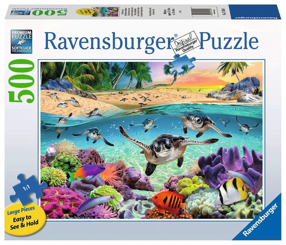 RB17456-0 Ravensburger - Race of the Baby Sea Turtles P